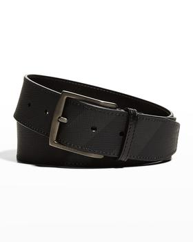 推荐Men's Square Buckle Leather Belt商品