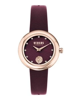 Versus Versace | Lea Leather Watch,商家Maison Beyond,价格¥630
