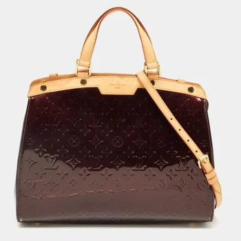 推荐Louis Vuitton Amarante Monogram Vernis Brea GM Bag商品