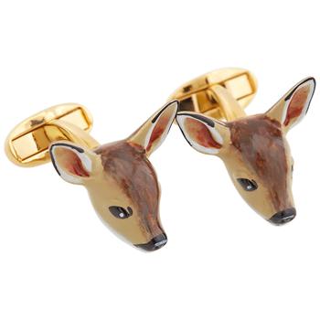 商品Burberry | Men's Deer Hand-Painted Cufflinks,商家Jomashop,价格¥1484图片