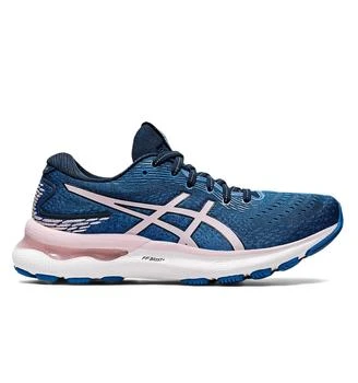 Asics | Women's Gel-Nimbus 24 Running Shoes - B/medium Width In French Blue/barely Rose,商家Premium Outlets,价格¥952