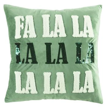Lush Decor | Fa La La La Decorative Pillow,商家Premium Outlets,价格¥287