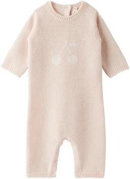 Bonpoint | Baby Pink The Woolmark Company Edition Tilouana Jumpsuit 5.2折, 独家减免邮费