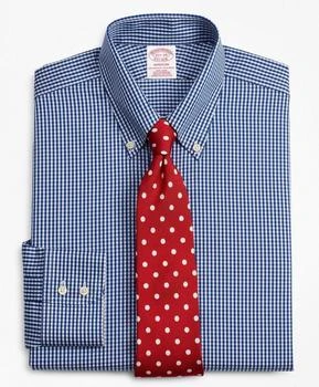 Brooks Brothers | Madison Relaxed-Fit Dress Shirt, Non-Iron Gingham 3.3折×额外7.5折, 额外七五折