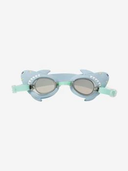 Sunnylife | Sunnylife Kids Salty the Shark Mini Swim Goggles in Blue (22cm),商家Childsplay Clothing,价格¥113