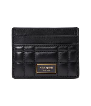 商品Kate Spade | Evelyn Quilted Leather Card Holder,商家Zappos,价格¥359图片