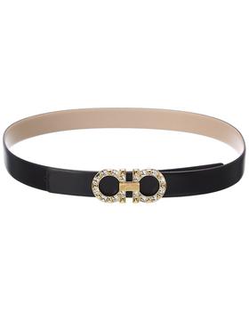 女装菲拉格慕腰带, Salvatore Ferragamo | Salvatore Ferragamo Gancini Reversible & Adjustable Leather Belt商品图片 5.7折