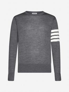 推荐4-Bar merino wool sweater商品