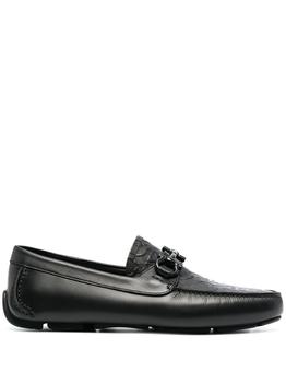 推荐SALVATORE FERRAGAMO - Gancini Leather Loafers商品