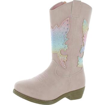 商品Kensie | Kensie Girl Girls Toddler Round Toe Cowboy, Western Boots,商家BHFO,价格¥144图片