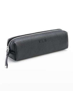 ROYCE New York | Pebbled Leather Pencil Case,商家Neiman Marcus,价格¥789