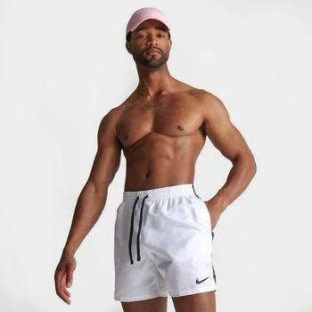 推荐Men's Nike Volley 5-Inch Logo Tape Swim Shorts商品