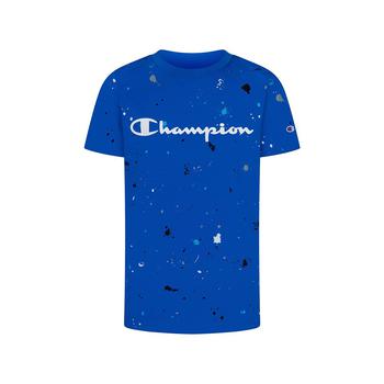 CHAMPION | Little Boys All-over Print Paint Splatter T-shirt商品图片,5折