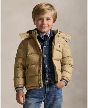 Ralph Lauren | Toddler and Little Boys 2-7 Ripstop Down Hooded Jacket,商家Macy's,价格¥1362
