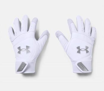 商品Under Armour | Men'S Yard Batting Gloves in White/White/Steel,商家Premium Outlets,价格¥280图片