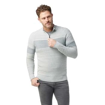 推荐Smartwool Men's Ripple Ridge Stripe Half Zip Sweater商品