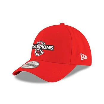 New Era | Men's Red Kansas City Chiefs 2023 AFC Champions 9FORTY Adjustable Hat 独家减免邮费
