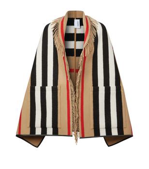 burberry围巾真假, Burberry | Icon poncho商品图片 