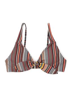 Tory Burch | Tory Burch Striped Bow Bikini Top商品图片,4.7折
