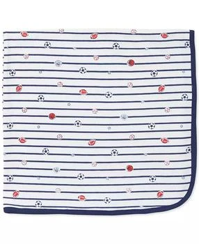 Little Me | Baby Boys Sports Star Printed Cotton Blanket,商家Macy's,价格¥99