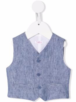 商品IL GUFO | IL GUFO 男童马甲 P22GI037L1012483U 深蓝色,商家Beyond Moda Europa,价格¥321图片
