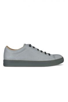 Lanvin | Luxury Sneakers For Men   Lanvin Dbb1 Sneakers In Reflective Gray Leather商品图片,9折