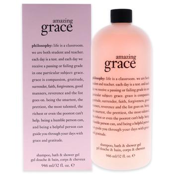 商品Amazing Grace by Philosophy for Unisex - 32 oz Shampoo, Bath, Shower Gel图片