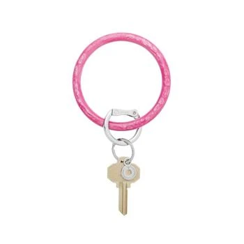 Oventure | Resin Big O Key Ring In Pink Topaz,商家Premium Outlets,价格¥243