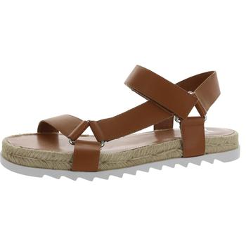 Marc Fisher | Marc Fisher LTD Womens Jecca Leather Cushioned Footbed Flatform Sandals商品图片,2.4折起×额外9折, 额外九折