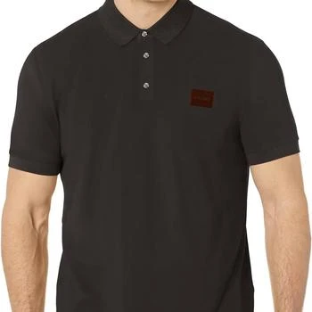 推荐Men's Square Logo Cotton Polo Shirt商品