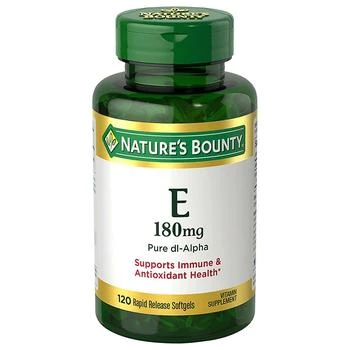 Nature's Bounty | E-400 IU, Pure dl-Alpha, Softgels,商家Walgreens,价格¥141