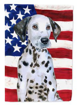 推荐28 x 40 in. Polyester Dalmatian Puppy Patriotic Flag Canvas House Size 2-Sided Heavyweight商品