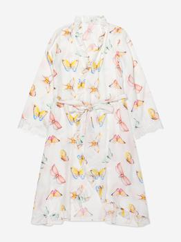 商品Amiki Children | Girls Butterfly Patterned Sofia Dressing Gown,商家Childsplay Clothing,价格¥374图片