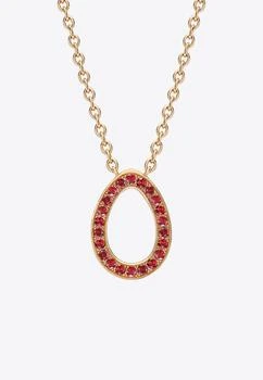 Fabergé | Sasha Ruby Egg Pendant Necklace in 18-karat Rose Gold,商家Thahab,价格¥28327