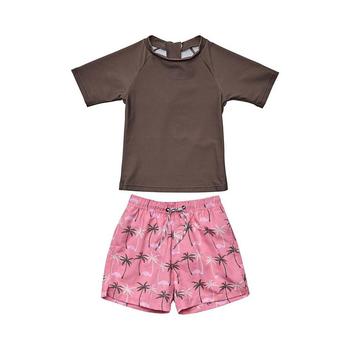 商品Snapper Rock | Baby Boys Palm Paradise Sustainable SS  Set,商家Macy's,价格¥430图片