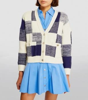 Maje | Check Jacquard Cardigan,商家Harrods,价格¥2056