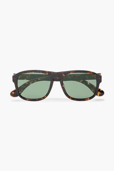 推荐D-frame tortoiseshell acetate sunglasses商品