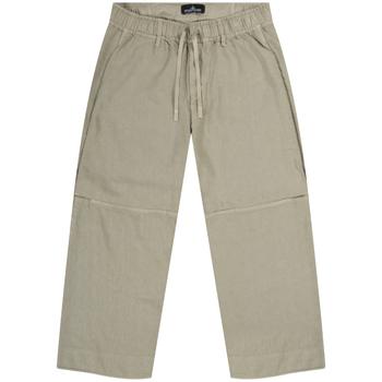 Stone Island | Stone Island Shadow Project 'Workwear' Wide Linen Trouser Sabia商品图片,