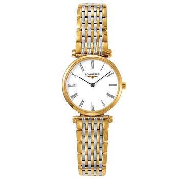 Longines | Women's La Grande Classique de Longines Two Tone Stainless Steel Bracelet Watch L42092117商品图片,