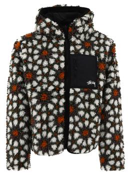 STUSSY | "Pattern Sherpa" fleece jacket商品图片,7.7折×额外9折, 额外九折