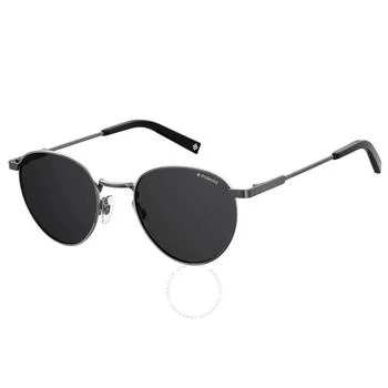 Polaroid | Polarized Grey Round Ladies Sunglasses PLD 2082/S/X 0KJ1/M9 49 1.8折, 满$200减$10, 满减