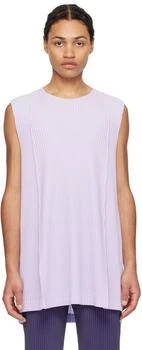 Homme Plissé Issey Miyake | Purple Monthly Color February Tank Top,商家Ssense US,价格¥3430
