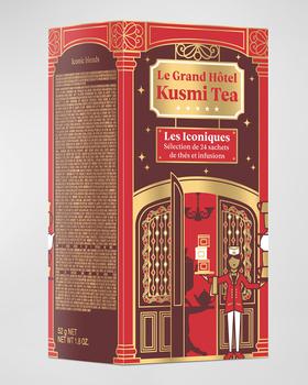 商品Kusmi Tea | Iconic Blends Christmas 2022 Assortment - 24 Enveloped Tea Bags,商家Neiman Marcus,价格¥208图片