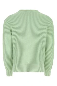 推荐Pastel green cotton blend sweater商品