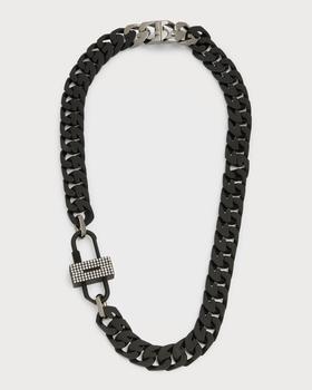 推荐Men's Crystal Pavé G-Chain Necklace商品