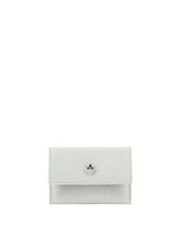 Alexander McQueen | Skull Wallets & Card Holders Grey,商家Wanan Luxury,价格¥1091