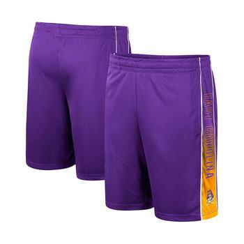 Colosseum | Men's Purple ECU Pirates Lazarus Shorts商品图片,
