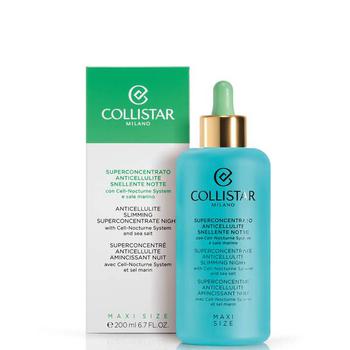 推荐Collistar Anticellulite Slimming Superconcentrate Night with Cell-Nocturne System and Sea Salt 200ml商品