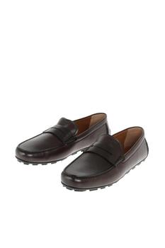 zegna鞋真假, Zegna | Ermenegildo Zegna Men's Brown Other Materials Loafers商品图片 