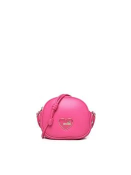 推荐Love Moschino Logo-Plaque Zipped Crossbody Bag商品